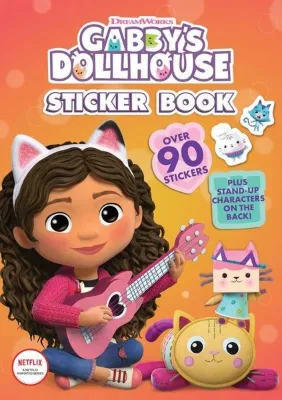 Gabby's Dollhouse Sticker Book 2 ( Pink )