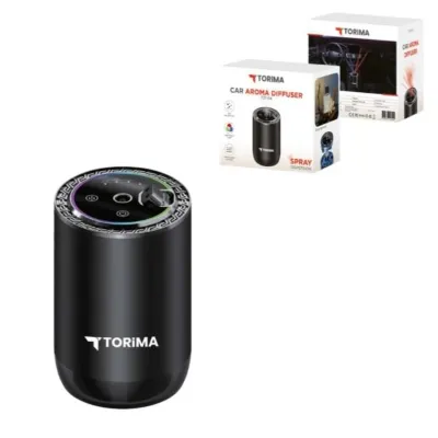 Torima TCF-04 Siyah Ebony RGB Işıklı Araç Aroma Difüzörü