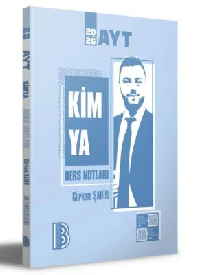 2026 AYT Kimya Ders Notları