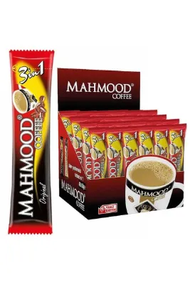Mahmood cafe Mahmood Coffee 3'ü 1 Arada Hazır Kahve 48 Adet X 18 Gr