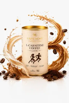 CAFFEMONT L-CARNITINE COFFEE LATTE - 15 SERVIS - 300 GR