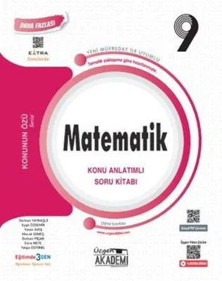 9. Sınıf Konunun Özü - Matematik Konu Anlatımlı Soru Kitabı