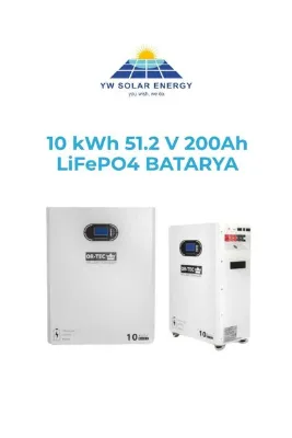 ORTEC YW SOLAR 10kwh 51,2v 200ah LİFEPO4 LİTYUM BATARYA