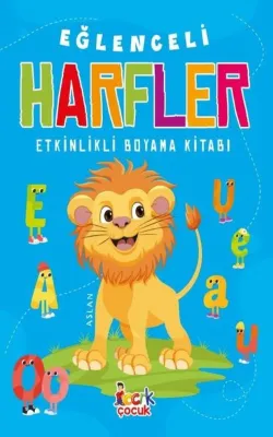 Eğlenceli Harfler - Etkinlikli Boyama Kitabı