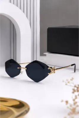 Nilu Moda MODERN TASARIM UV 400 SİYAH KADIN GÜNEŞ GÖZLÜĞÜ