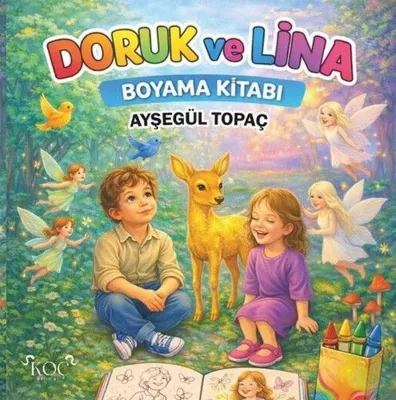 Doruk ve Lina Boyama Kitabı