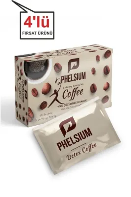 PHELSİUM Hindiba Detox Kahve Diyeti 4 aylık