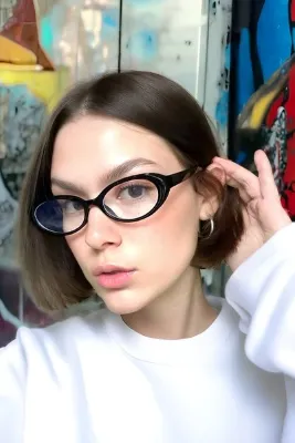 Eyesofia Cat Eye Clasıc Vintage Gözlük