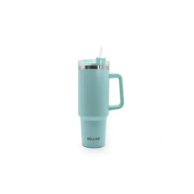 Walke Luxury Pipetli Bardak Termos 1.2 L Açık Yeşil
