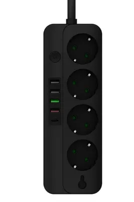 CVS Dn 9274 Akım Korumalı 4'lı Priz, 5'lü Usb Priz