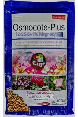 ATLANTE CACTUS Osmocote plus NPK 12-25-6 + %1 Mg Çiçek ve renk teşvik edici gübre