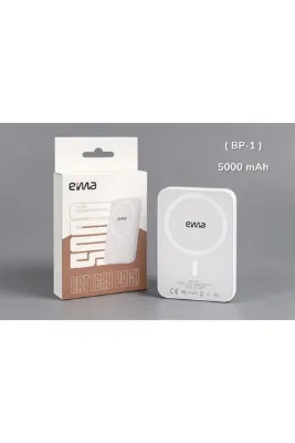 Çerçi Teknoloji Eima 5.000 mAh Mıknatıslı Powerbank Kablosuz Şarj Taşınabilir Şarj Cihazı Magsafe Uyumlu