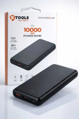 Ktools ChargeUp 10.000 mAh Hızlı Şarj Özellikli Powerbank