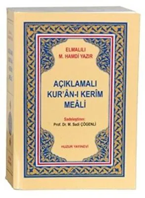 Açıklamalı Kur’an-ı Kerim Meali Küçük Boy