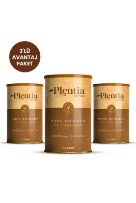 Plentia Superfoods Sade Hindiba 3'lü Avantaj Paket