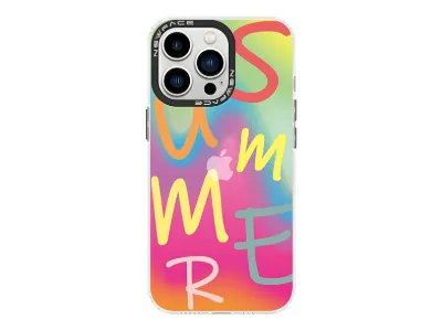 NEWFACE iPhone 14 Pro Max Uyumlu Estoril Desenli Kapak Telefon Kılıfı Çok Renkli