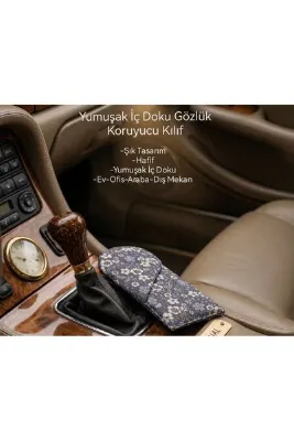Arabamakss Taşınabilir Araç İçi-Ofis-Dış Mekan-Ev Koruyucu Gözlük Kılıfı Özel Tasarım
