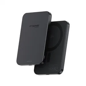 Empower™ by PanzerGlass® Magsafe Qi2 Powerbank 5000 mAh 20W - Uzay Siyahı