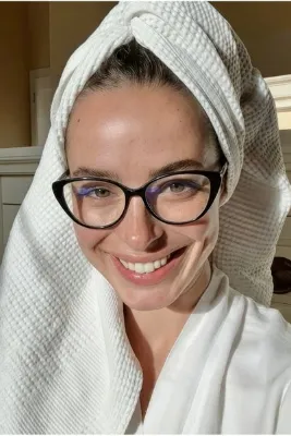 REN EYEWEAR NARNİ Hafif Cat eye Çerçeve MAVİ IŞIK KORUYUCU ŞEFFAF EKRAN GÖZLÜĞÜ