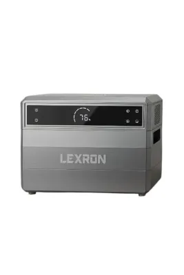 Lexron PS-2000W Taşınabilir Güç İstasyonu Power Station | 2304Wh Lityum Batarya | 2000W AC Çıkış | M