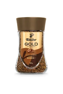 Tchibo GOLD SELECTİON RICH & INTENSE ÇÖZÜNEBİLİR KAHVE KVN 50 GR *1'Lİ