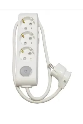 VİKO Multi-let 3 LÜ 10 Metre Anahtarlı Topraklı Çocuk Korumalı ( 3x2.5 ÜSTÜN KALİTELİ)