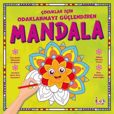 Çocuklar İçin Odaklanmayı Güçlendiren Mandala