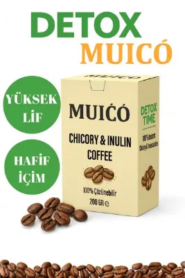 MUİCO Hindiba İnülin Kahvesi 200 g – Hafif İçim, %100 Çözünebilir