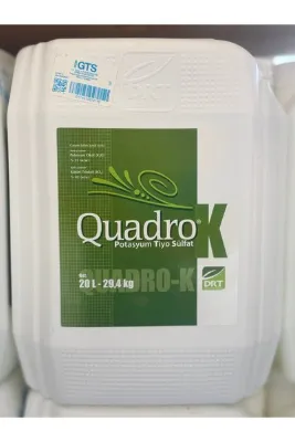 Quadro Doktor Tarsa K Potasyum Tiyo Sülfat içerikli Sıvı Gübre(KTS) 20 Lt