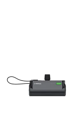 Sharge Flow Mini - Kompakt Ve Hızlı Taşınabilir Siyah Powerbank