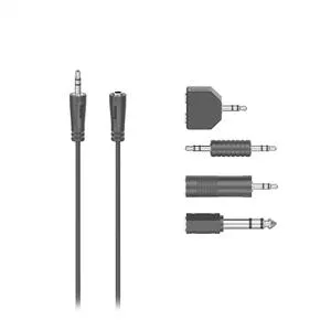 HAMA HM.205122 KABLO-ADAPTÖR SETİ 3.5MM/6.3MM 1S 2.5M