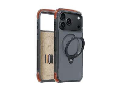 TORRAS iPhone 18 Pro Max Uyumlu Ostand Q3 Air Pro Standlı Magsafe Kapak Telefon Kılıfı Siyah