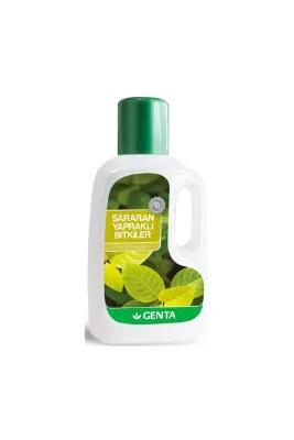 Genta Sararan Yapraklar Için Sıvı Besin Sararma Önleyici Sıvı Gübre 500 ml