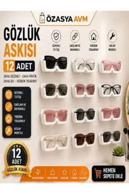 Özasya AVM 12 ADET Gözlük Düzenleyici BEYAZ RENK