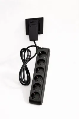 Gündüz Elektromarket Ultra İnce Fişli Uzatma Kablosu 6’lı (1,5M)dar Alanlar İçin Şık Ve Pratik Çözüm!