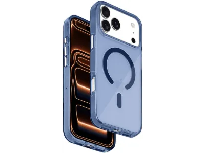 HDD Apple iPhone 17 Pro Max Uyumlu HBC-365 Atlas Magsafe Kapak Telefon Kılıfı Mavi
