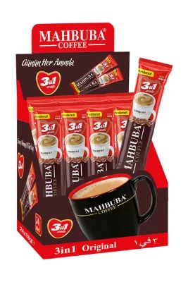 Mahbuba 3ü1 Arada Hazır Kahve 24x18gr