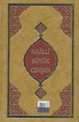 Mealli Büyük Cevşen Çanta Boy