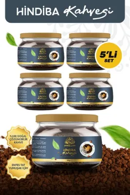 vesta life Hindiba Kahvesi Detox Kahvesi 1 Aylık - (60 KULLANIM) Net 150gr Kahve 5 Adet