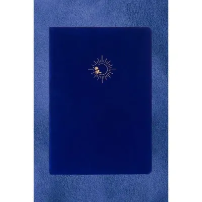 VJ Bujo Süet Çizgili Defter 96 Yaprak 160 g Mavi