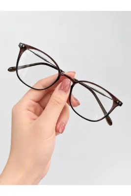 LOOKUP NEW Unisex Kadın Erkek Oval Dikdörtgen Mavi Işık Korumalı Blue Block Yeni Sezon Gözlük