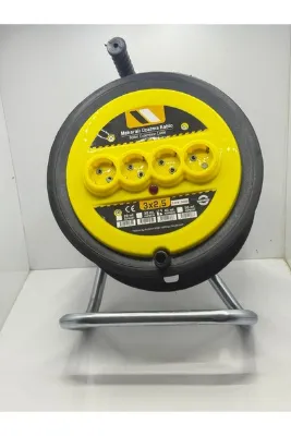 ERZURUMLUTEKNİK PLASTİK MAKARALI UZATMA KABLOSU 3 x 2.5 mm 40 Metre
