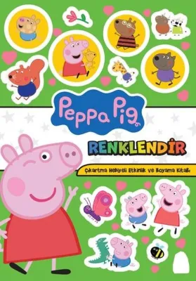 Peppa Pig - Renklendir Boyama Kitabı