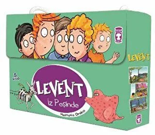 Levent İz Peşinde 1 Set - 5 Kitap