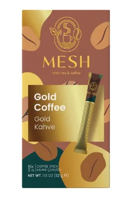 Mesh Stick Granül Kahve Gold Kahve 16' Lı