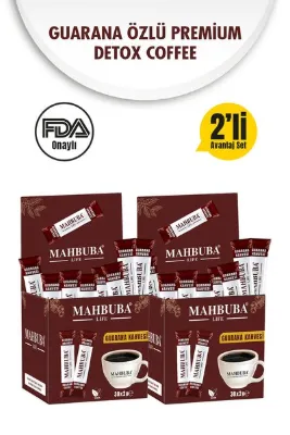 Mahbuba Life Guarana Özlü Premium Kahve Gün Boyu Enerji 60x2gr (2 Aylık 60 Kullanım)