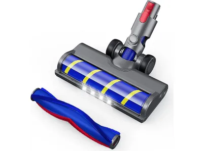 POPULER Dyson V15s Detect Submarine™,V15 Detect™ Uyumlu Süpürge LED Işıklı Parke Zemin Başlığı,Pp Kıllı Rulo