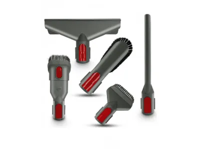 ROVEXA Dyson V7 V8 V10 V11 V15 Uyumlu Mega Temizlik Aparat Seti 5 Farklı Süpürge Başlığı