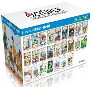 4. ve 5. Sınıf Eğitim Seti 50 Kitap Kutulu