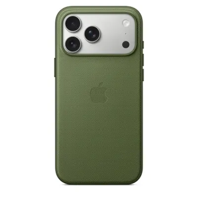 iPhone 17 Pro Max için MagSafe özellikli Tech Dokuma Kılıf - Yeşil